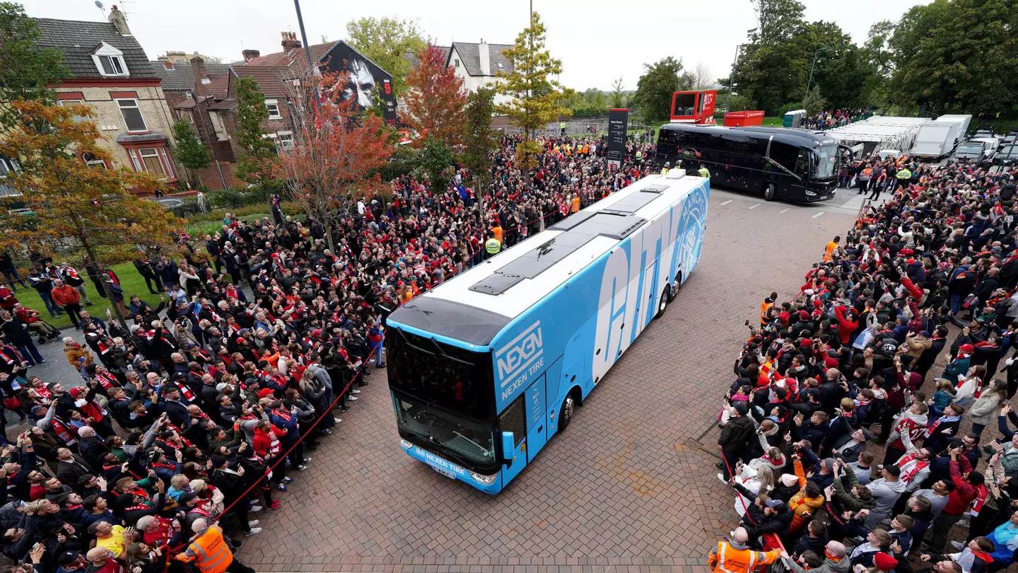 Manchester City claim bus attack made by Liverpool following Anfield defeat