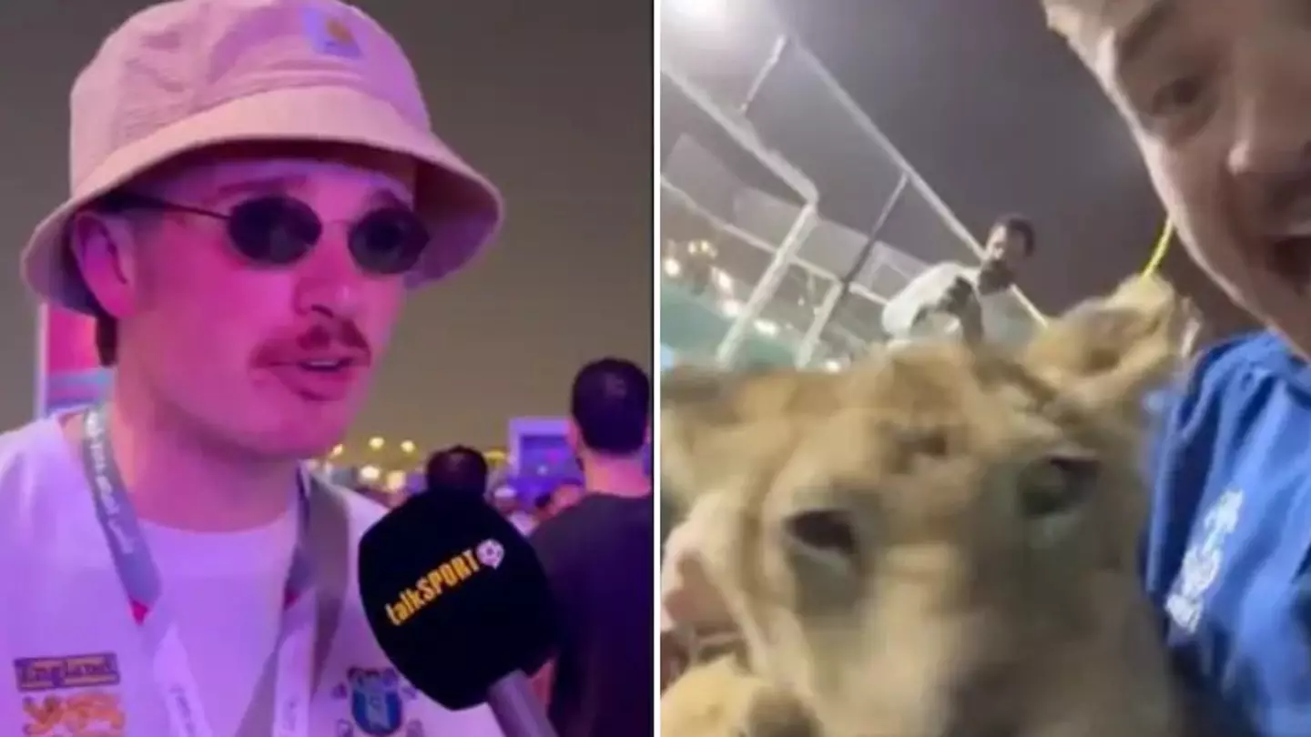 England fans went searching for beer in Qatar and ended up in a Sheikh's palace