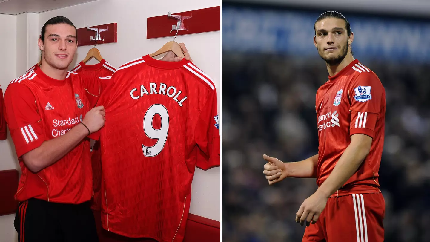 Andy Carroll says he was hoping he'd fail his Liverpool medical before ill-fated £35m move