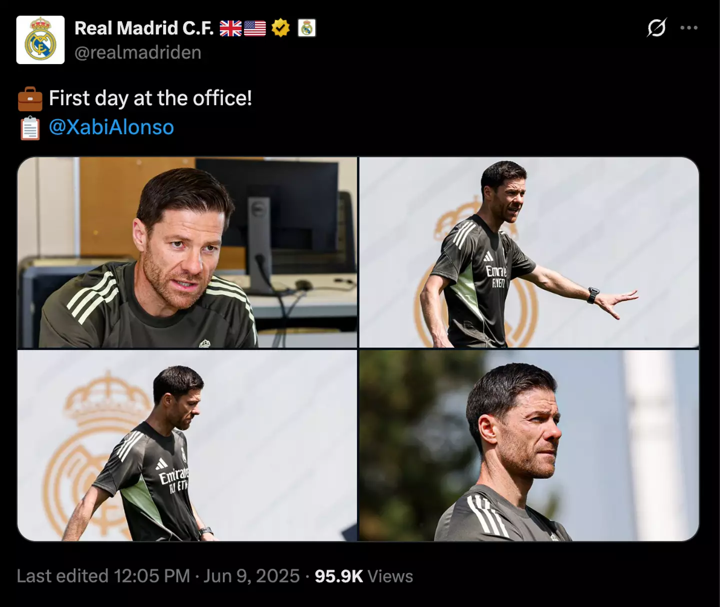 Image: Twitter/@realmadridcf