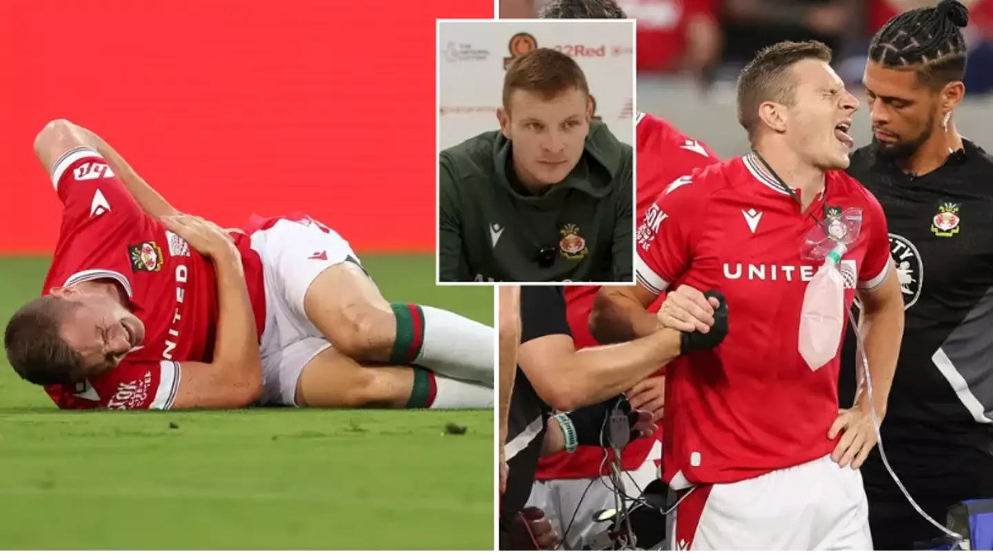 Wrexham striker Paul Mullin is ignoring medical advice after suffering punctured lung