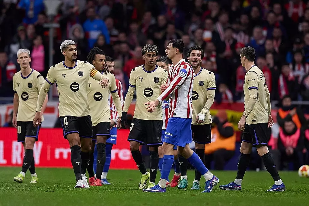 Barcelona were stunned by Atletico Madrid (Credit:Getty)