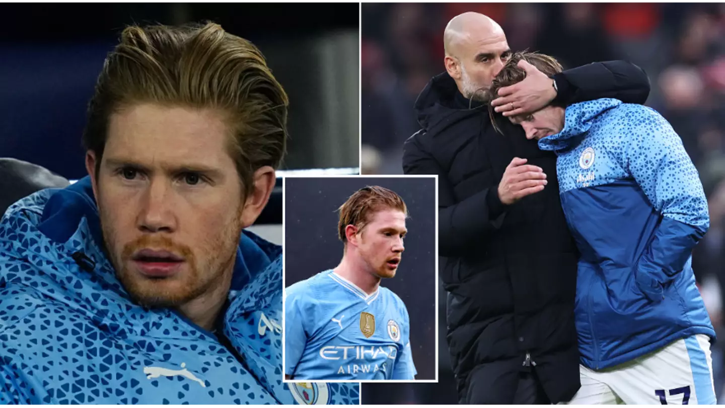 Man City star Kevin De Bruyne suffers groin injury in boost for Arsenal and Liverpool
