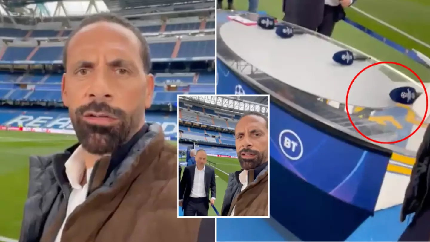 "You can't do that!" - Rio Ferdinand refuses to disrespect Real Madrid in front of BT Sport cameras