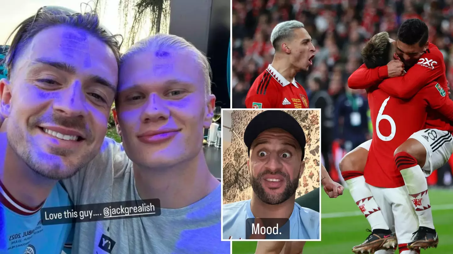 Man United star's holiday ruined as Man City treble-winners turn up in same Ibiza hotel