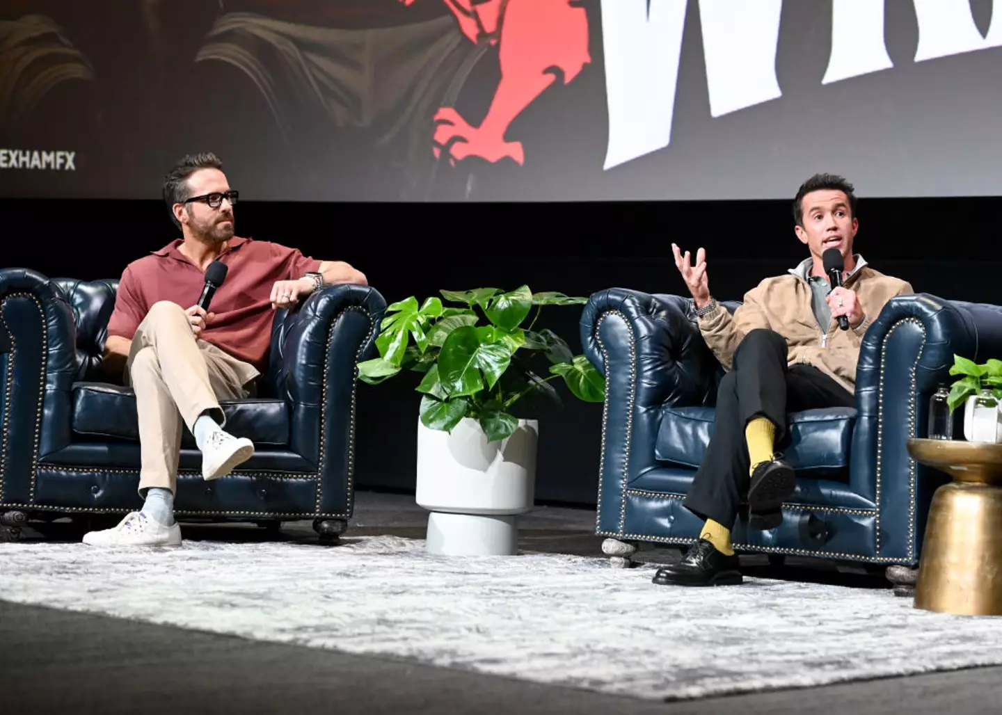 Ryan Reynolds and Rob McElhenney preview the 'Welcome to Wrexham' documentary (Image: Getty)