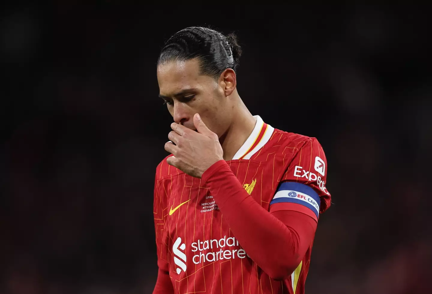 Van Dijk's current contract is due to expire on June 30. Image credit: Getty