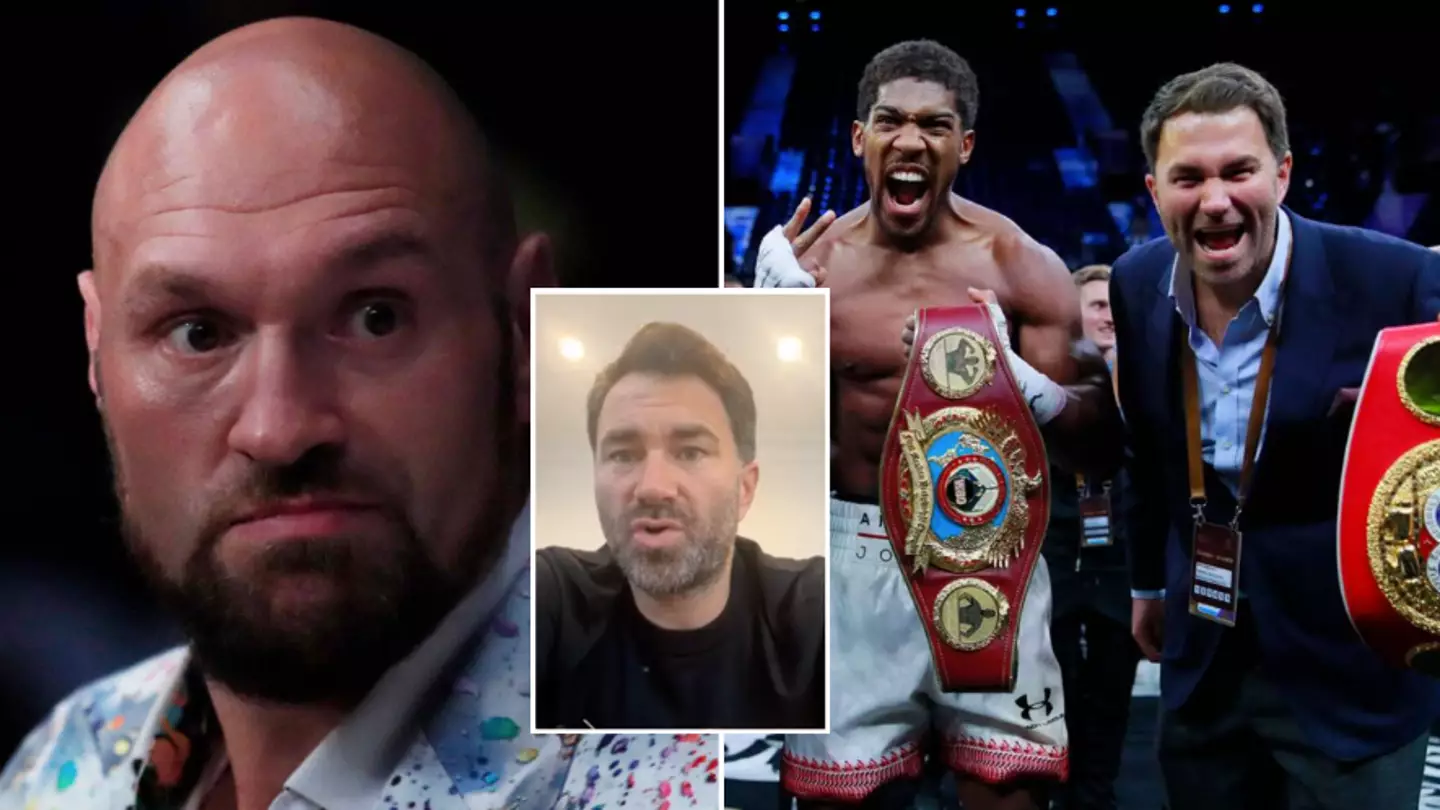 Exclusive: Eddie Hearn admits Anthony Joshua 'took the bait' with Tyson Fury's 'goading'