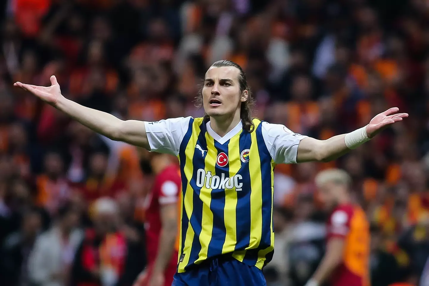 Caglar Soyuncu in action for Fenerbahce. Image: Getty