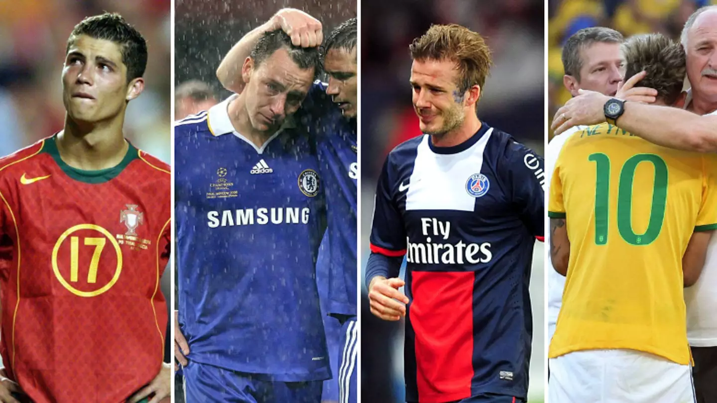 Football's Top 10 Most Emotional Players Have Been Revealed