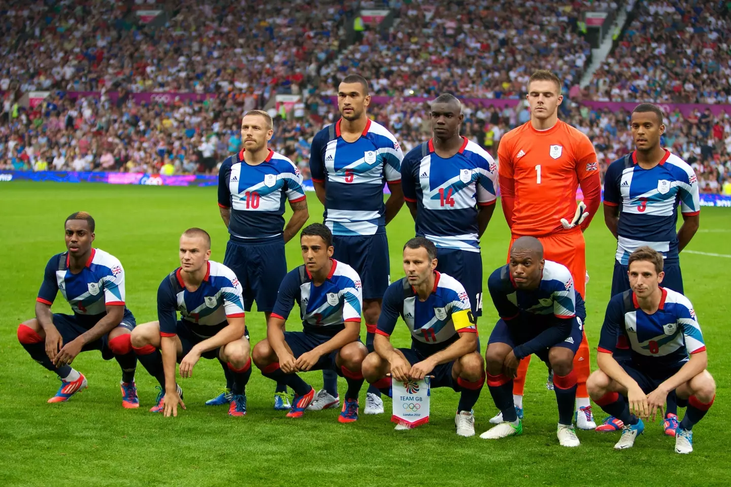 Team GB competed in football at the Olympics for the first time since 1974 (Image: Alamy)