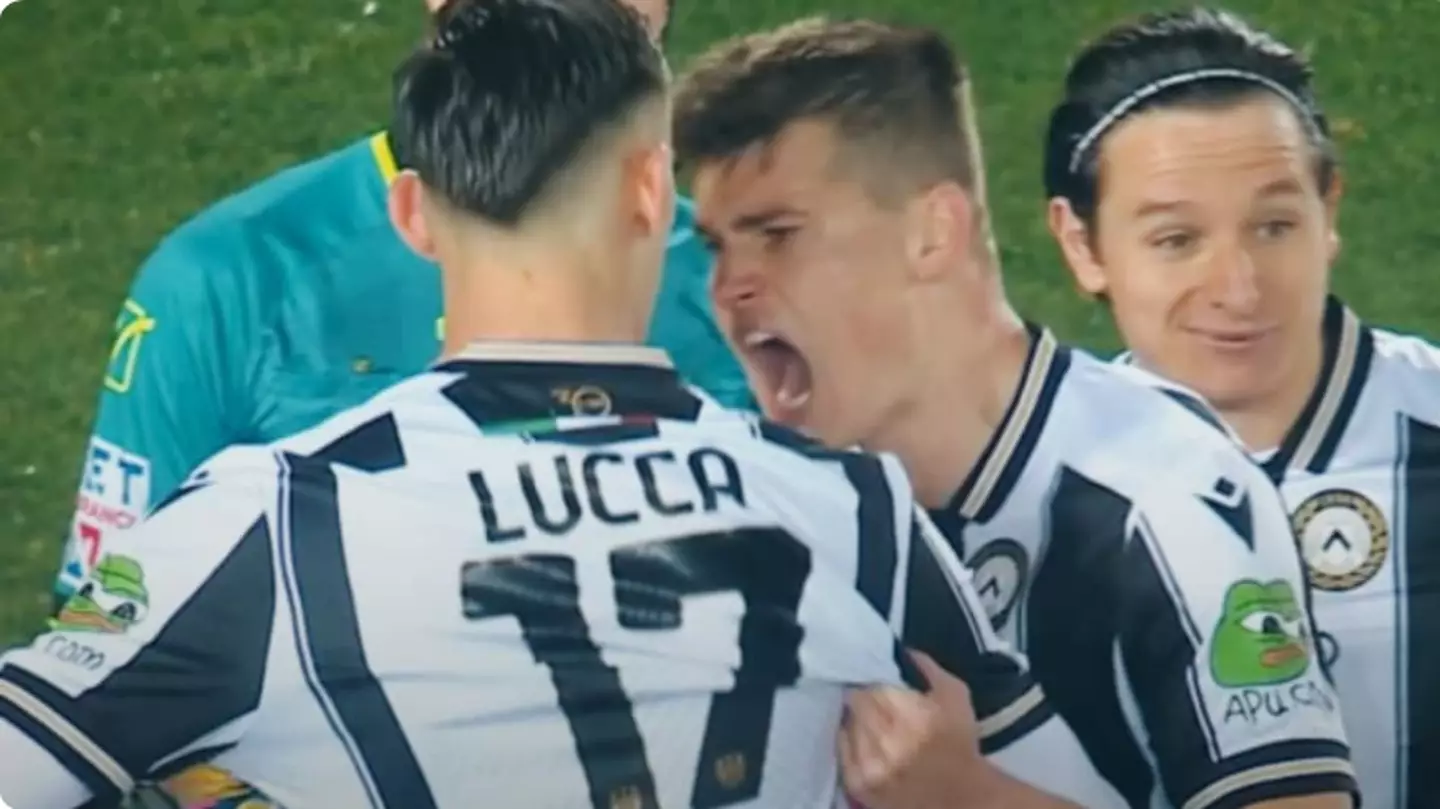 Udinese player subbed off after SCORING penalty in one of the ‘craziest series of events’ ever in Serie A