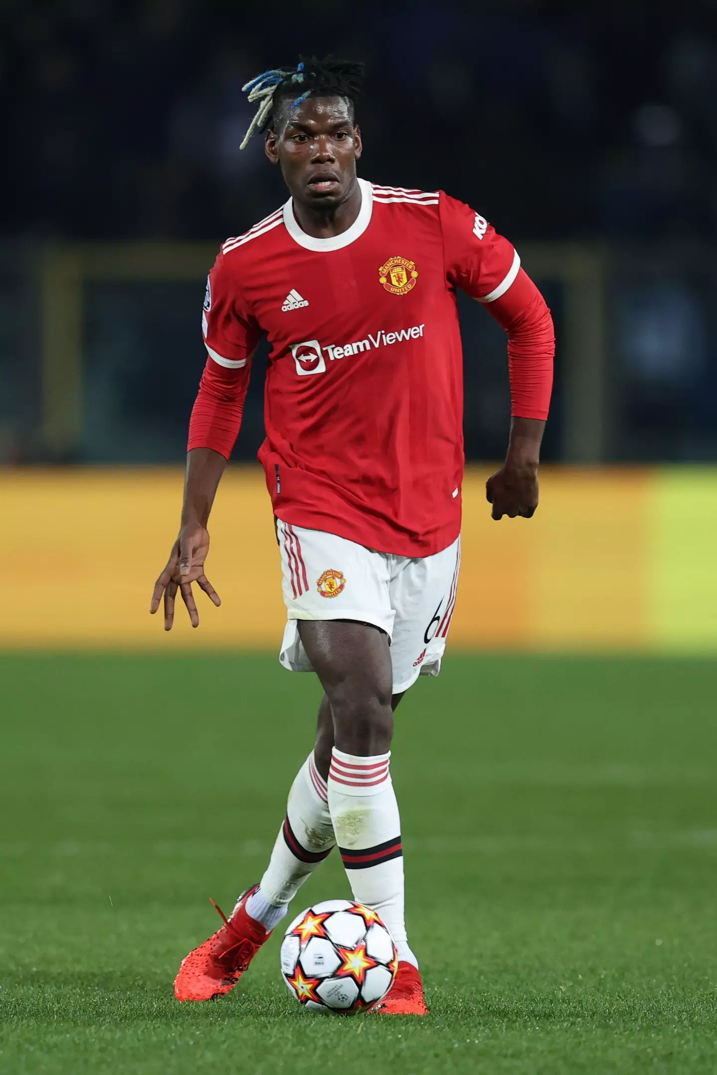 Pogba is expected to leave Manchester United on a free transfer this summer (Image: Alamy)