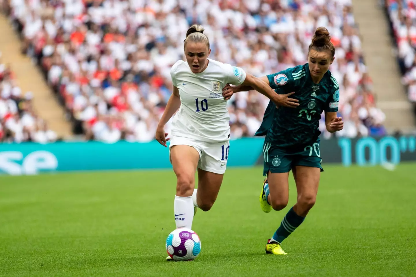 Stanway was part of the England team that beat Germany in the final of Euro 2022 (Image: Alamy)