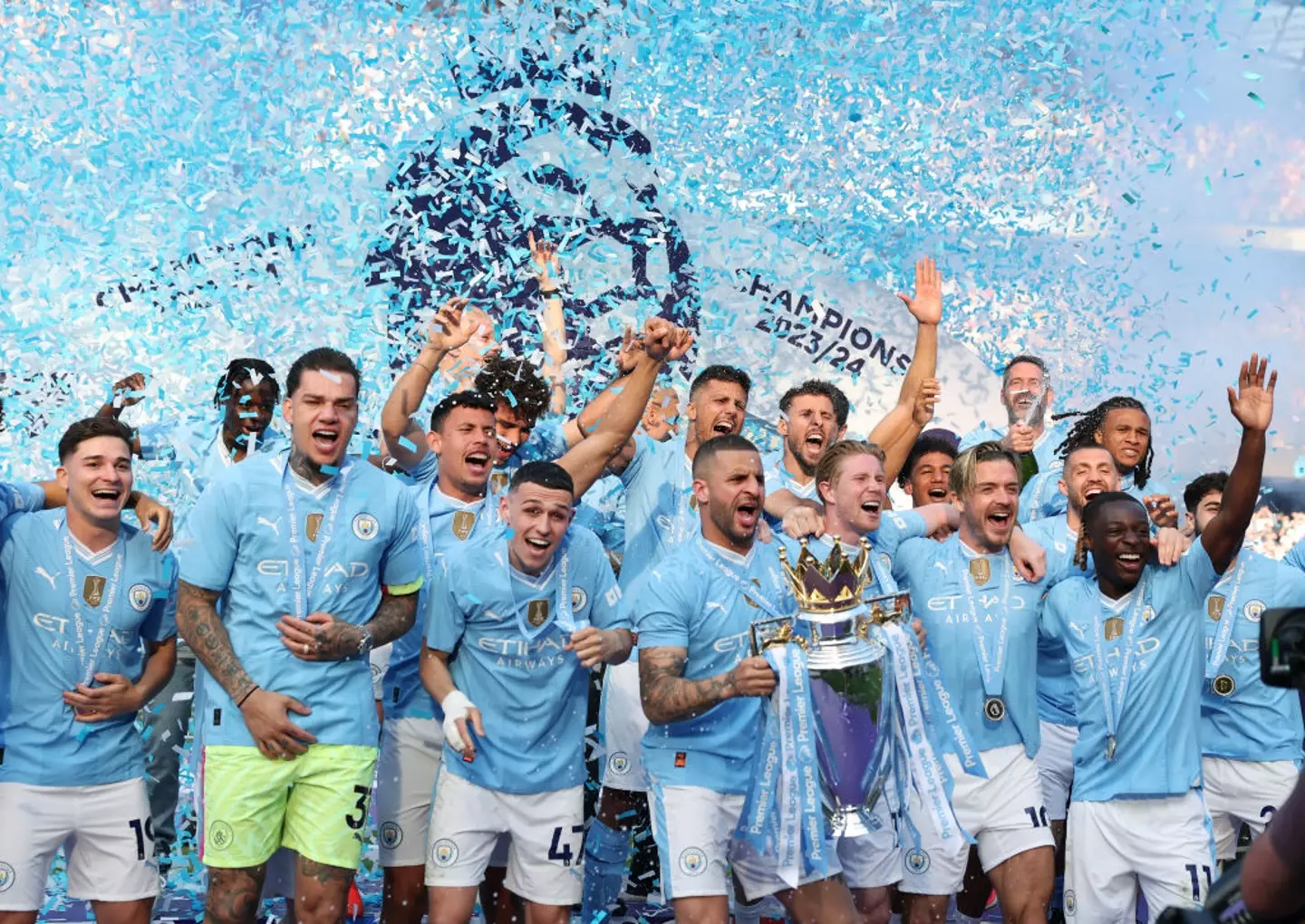 Man City are reigning Premier League champions (Image: Getty)