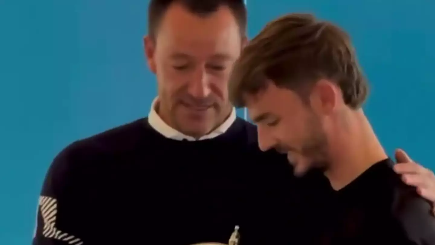 John Terry brutally trolls James Maddison and Spurs while stood on stage with midfielder and his reaction says it all