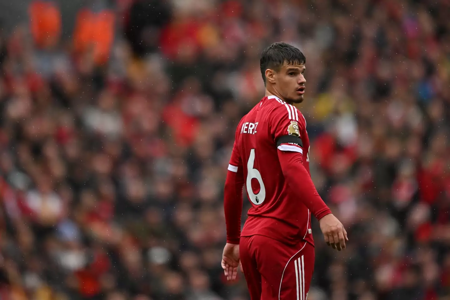 Milos Kerkez joined Liverpool from Bournemouth for £40m. (Image: Getty)
