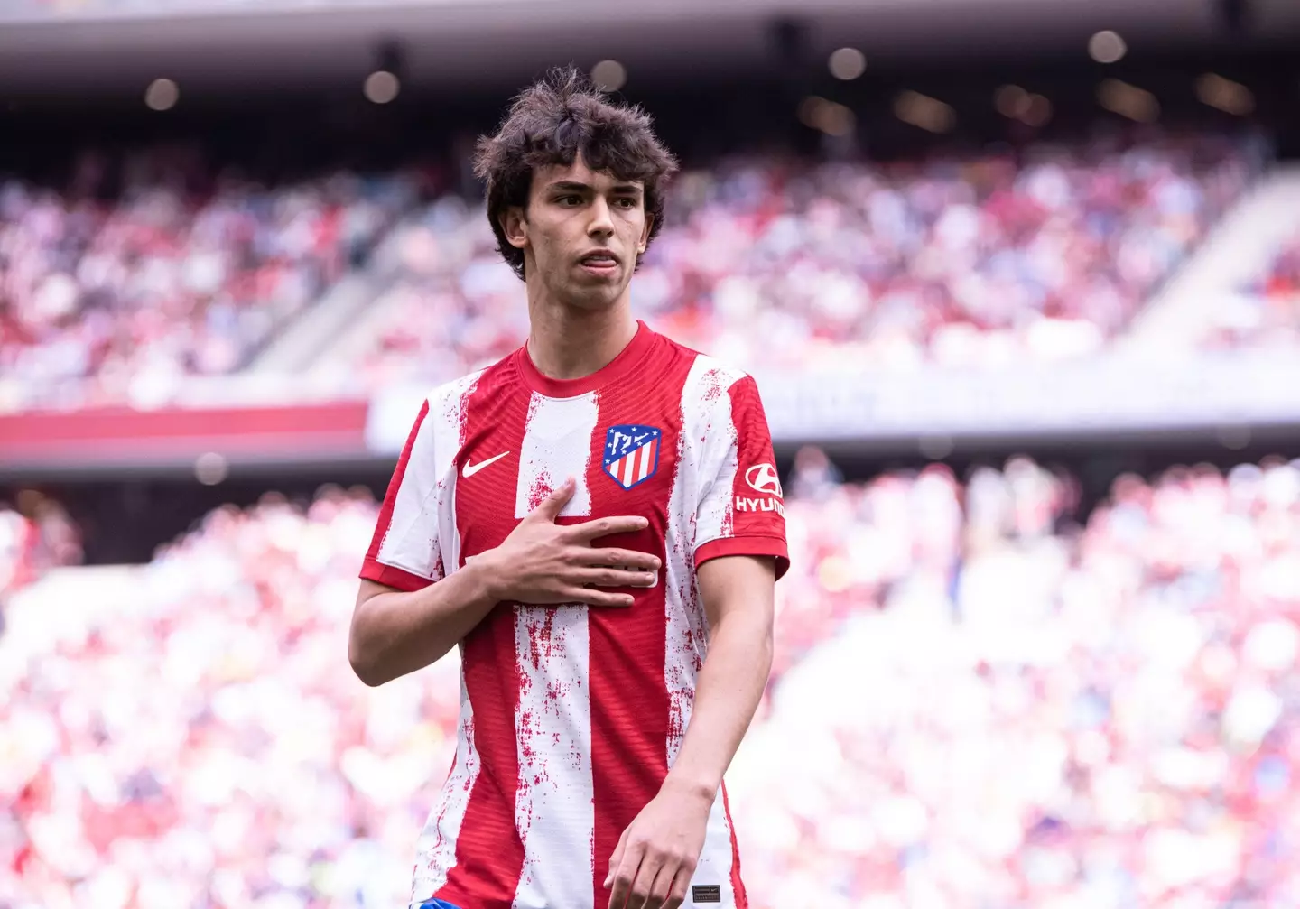 Joao Felix in action for Atletico Madrid (Image: Action Plus Sports Images / Alamy)
