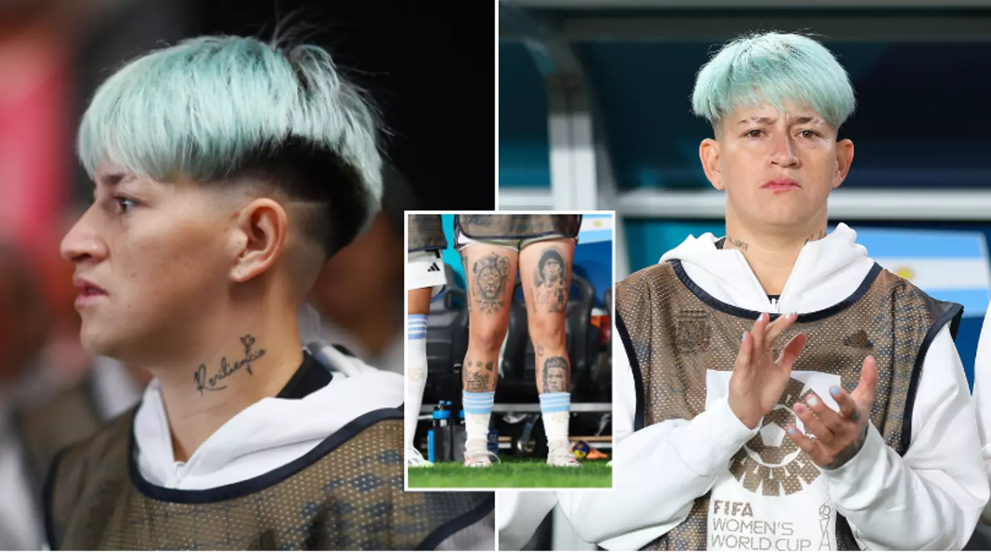 Argentina forward Yamila Rodriguez spotted with Cristiano Ronaldo tattoo at Women's World Cup