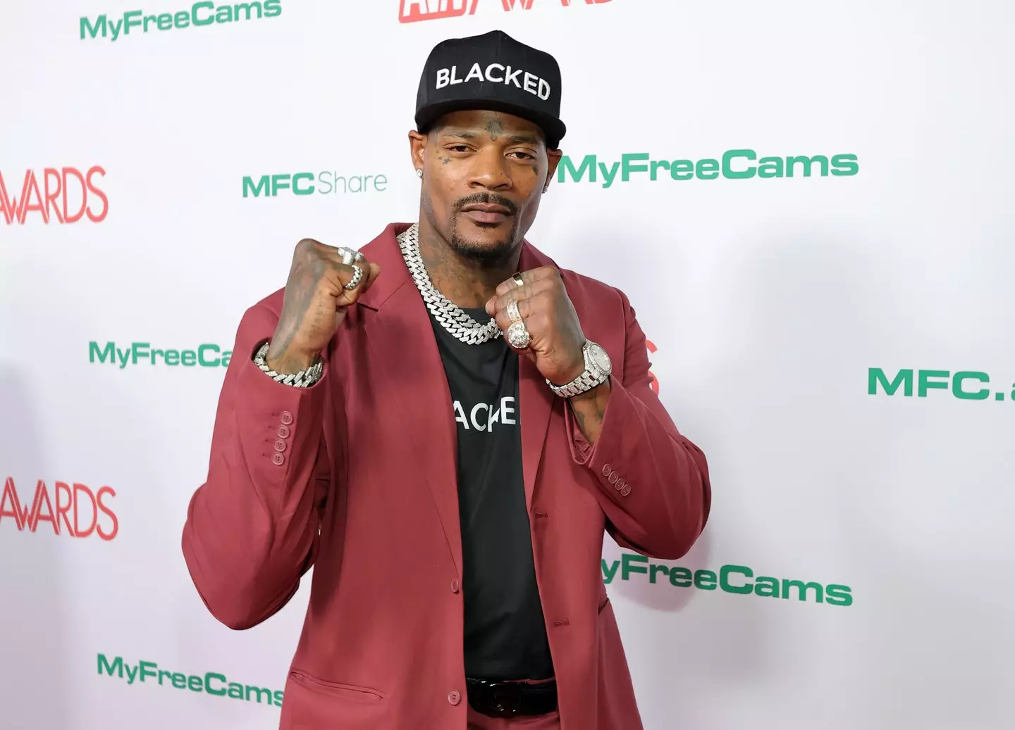 Jason Luv beat Adam22 in their celebrity boxing fight. Image: Getty