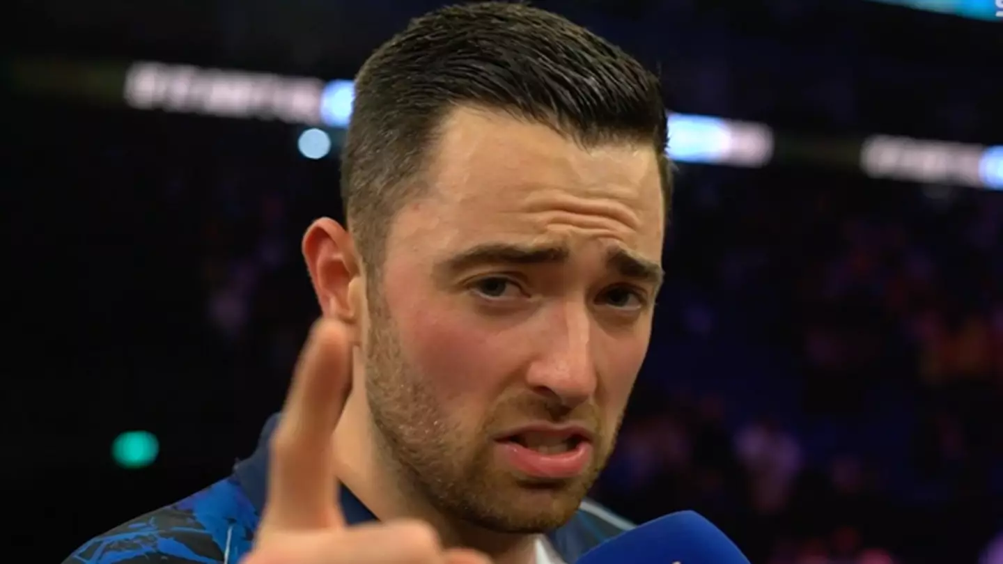 Luke Humphries sends direct message to Phil Taylor immediately after winning Premier League