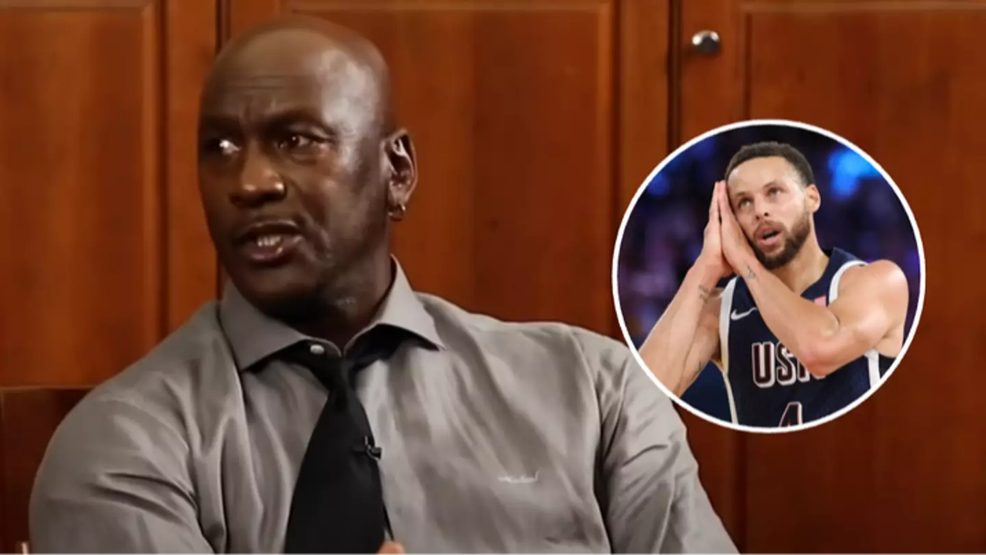Michael Jordan snubbed Steph Curry when naming the best point guard in NBA history