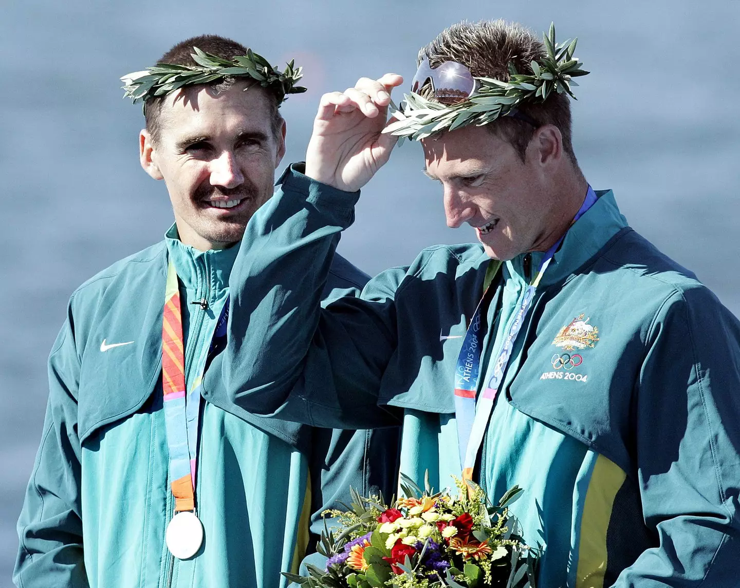 Nathan Baggaley won a silver medal in the men's canoe sprint at the 2004 Olympics. Image: Getty