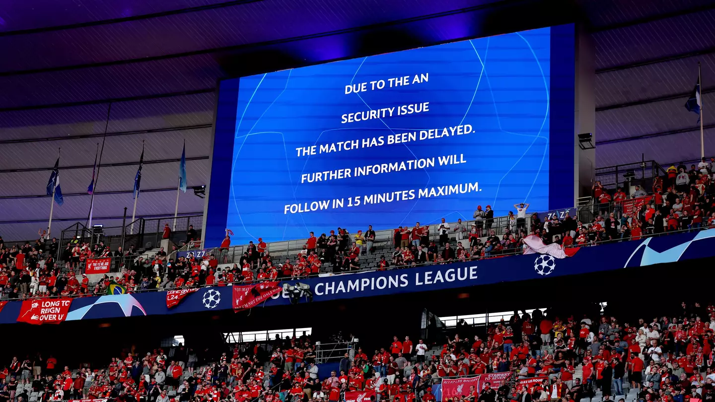 Champions League final statement on 'late' fans was pre prepared