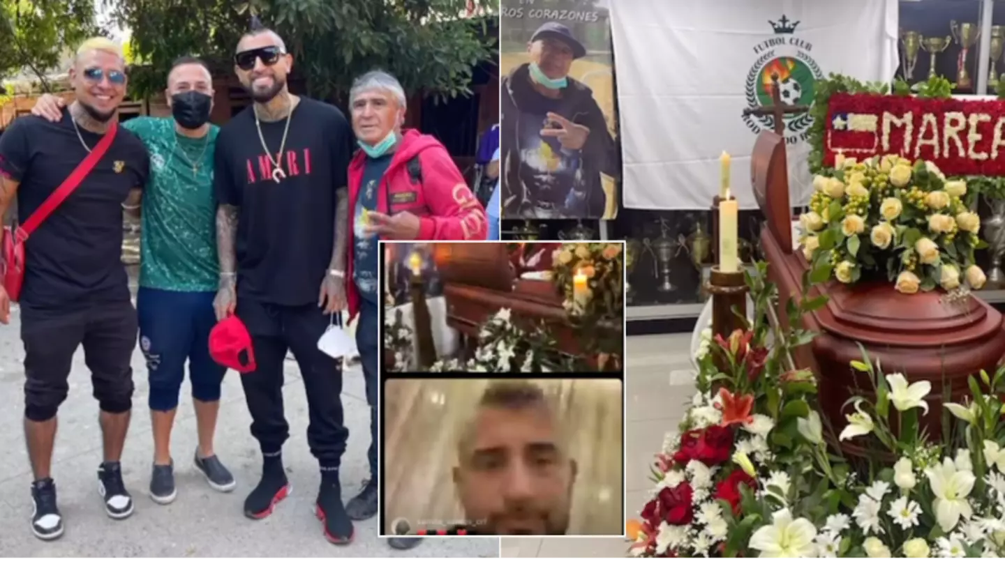 Arturo Vidal watched dad's funeral on social media so that he could play in Brazilian cup final