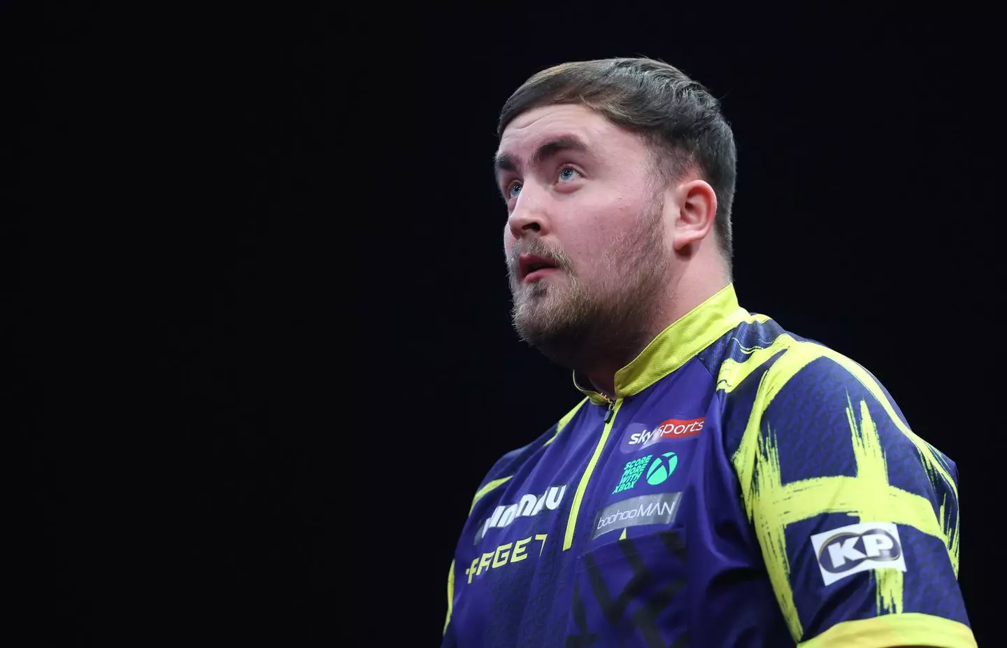 Luke Littler says he's aware that some fans might be 'getting bored' of his dominance. Image: Getty