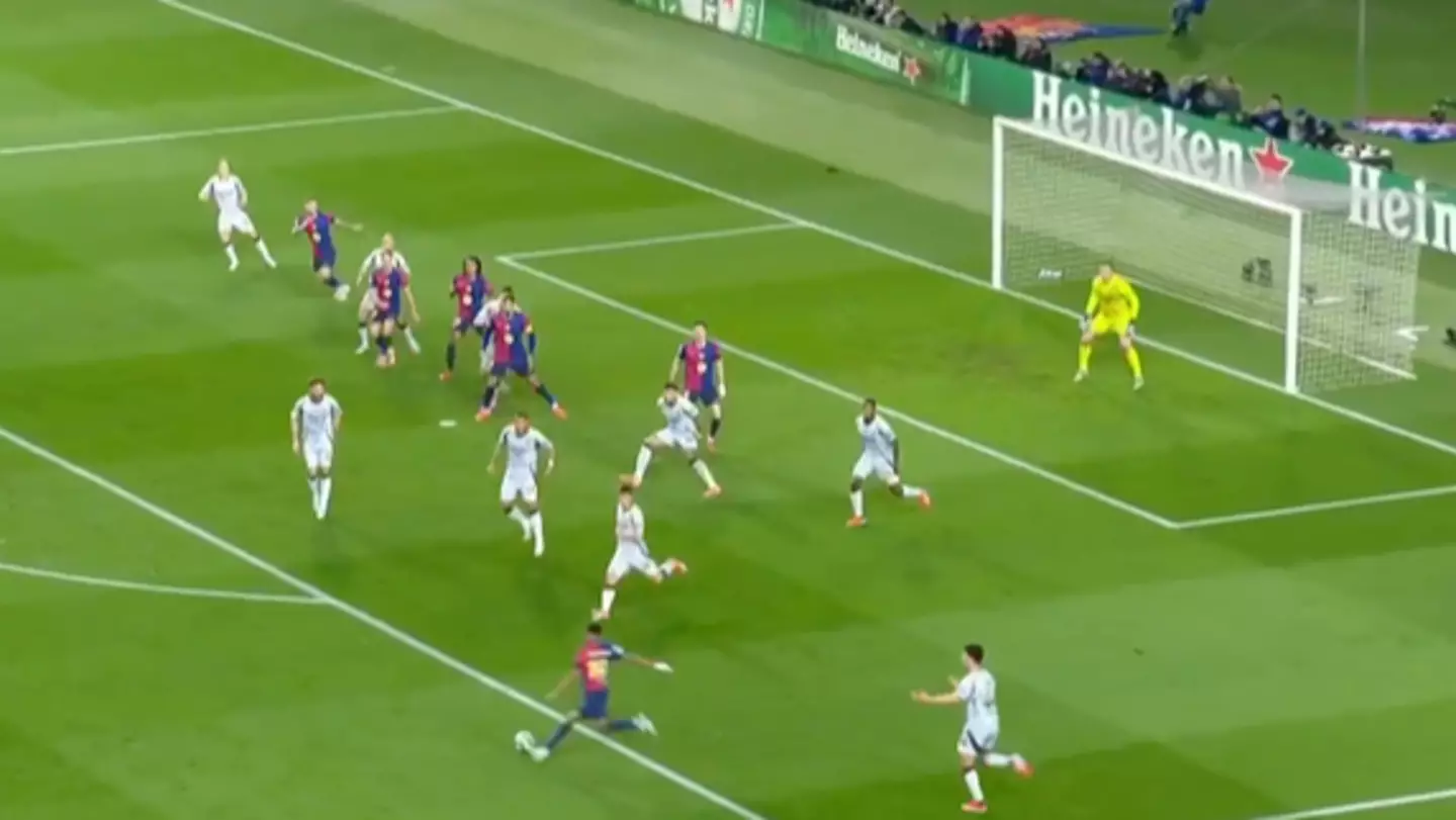 Fans can't believe what happened immediately after Lamine Yamal's sensational goal for Barcelona