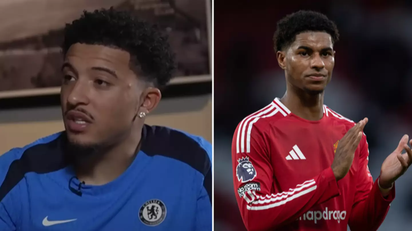 Jadon Sancho defends Marcus Rashford with social media post after Man Utd forward dropped by Ruben Amorim