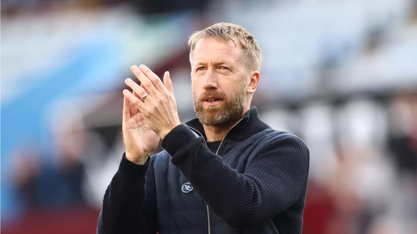 Graham Potter after the win against Aston Villa. (Alamy)