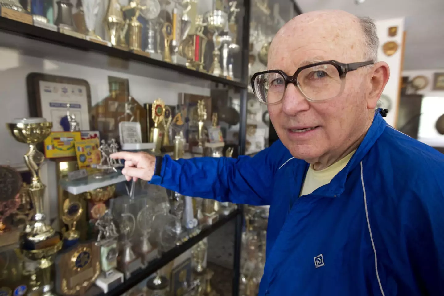 Shaul Ladany survived the Holocaust and a 1972 terrorist attack on members of the Israel Olympic team (Image: Getty)