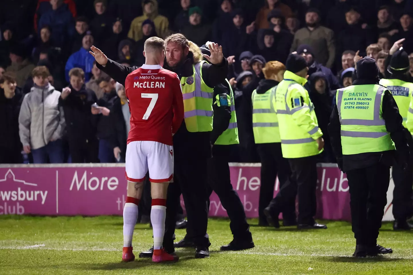 James McClean was abused by Shrewsbury fans last weekend. Image: Getty