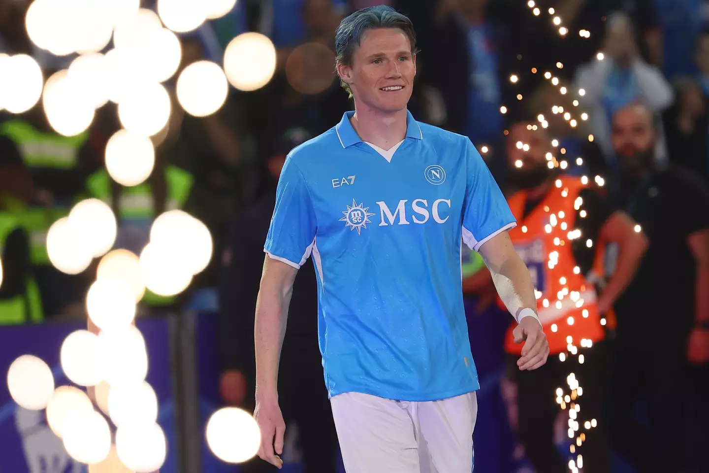 Napoli and Scotland midfielder Scott McTominay.