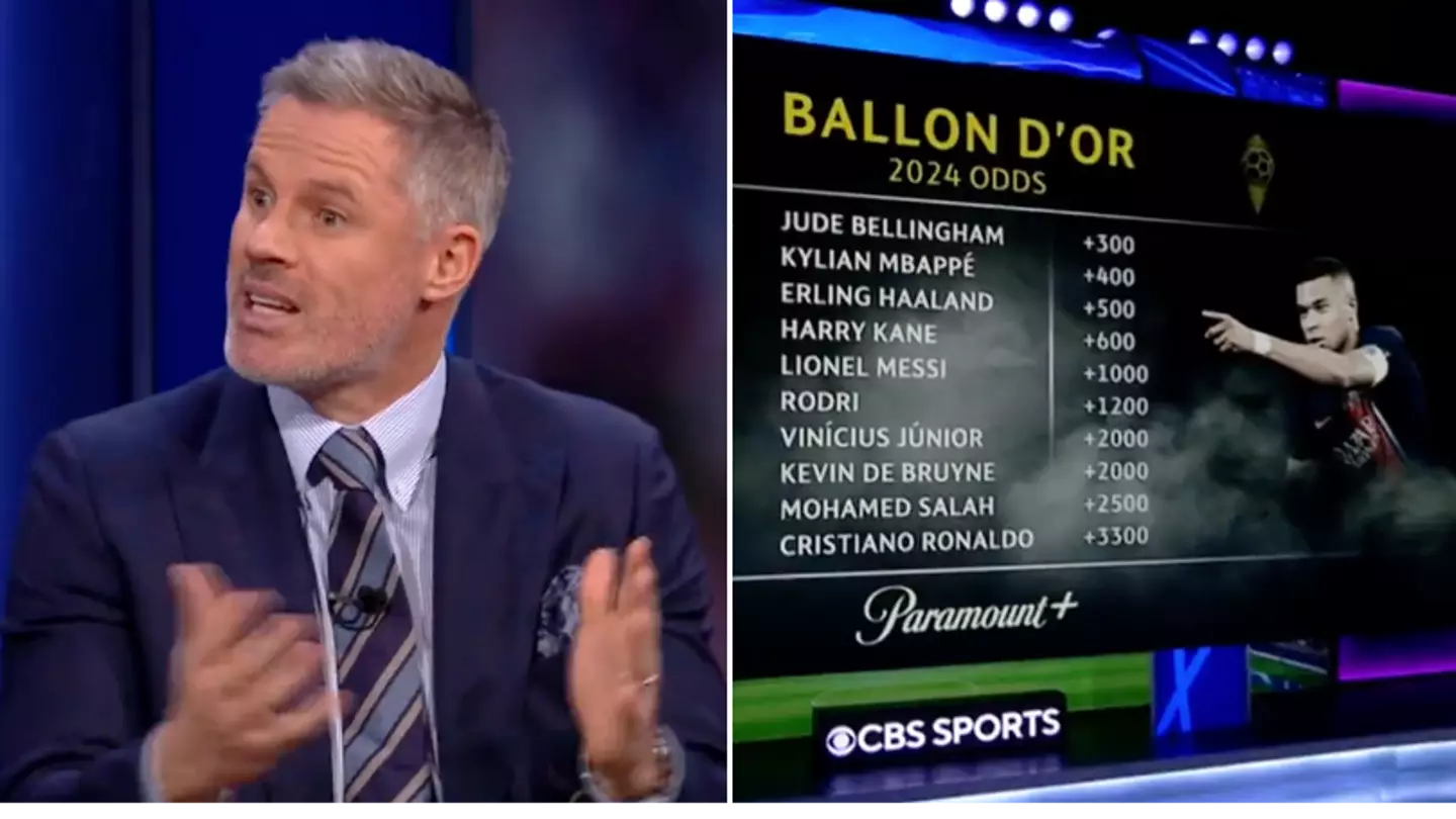 Jamie Carragher says four players are in the running to win next year's Ballon d'Or