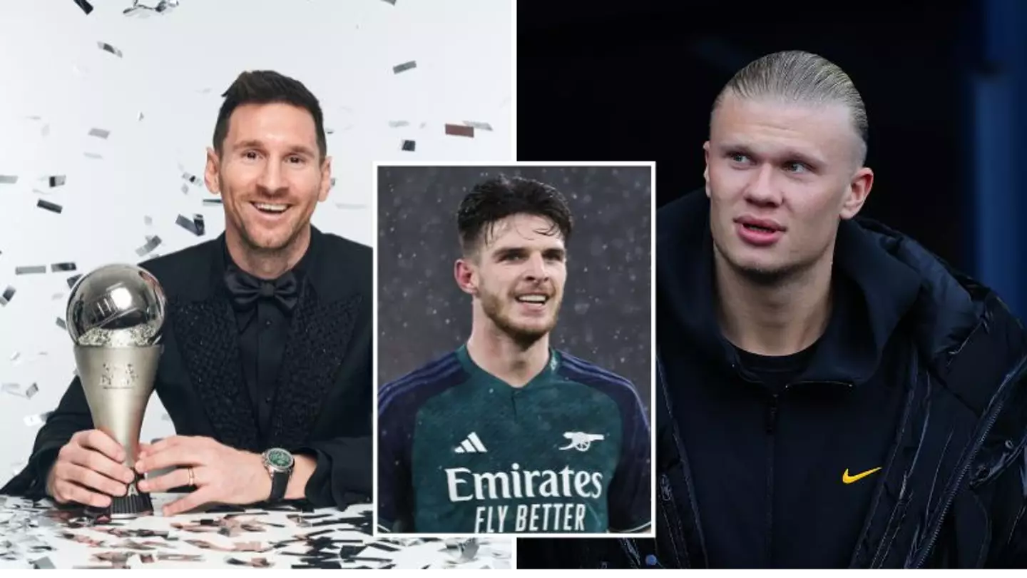 League One player voted for Declan Rice to win The Best FIFA Men's Player award ahead of Lionel Messi