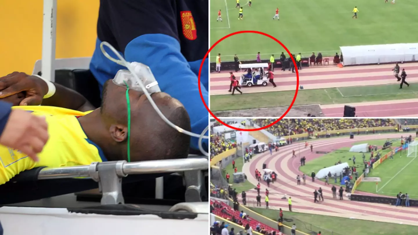 Enner Valencia once pretended to be injured to get away from police, the footage is insane
