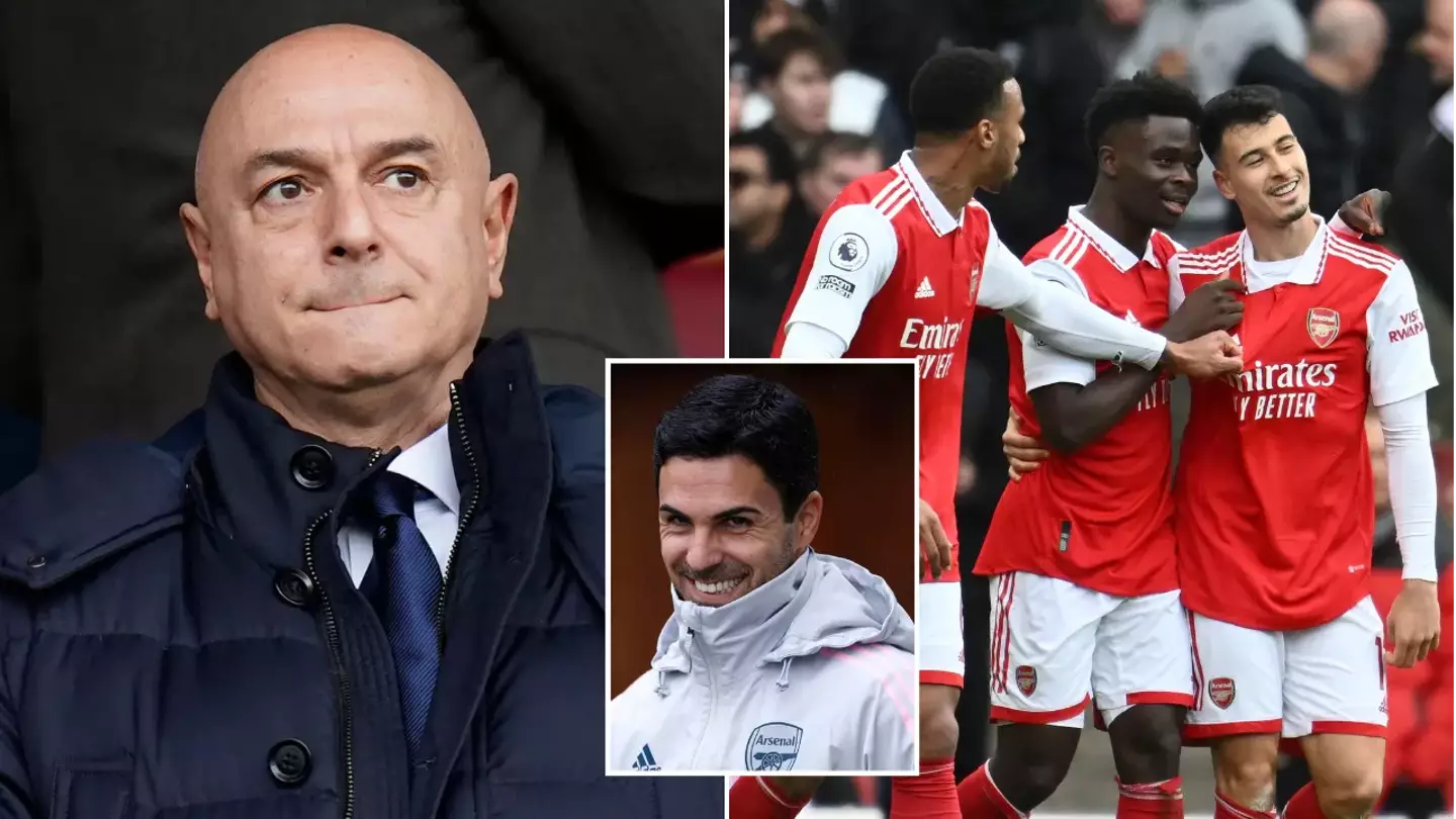 Tottenham chairman Daniel Levy admits he feels 'sick' over Arsenal success