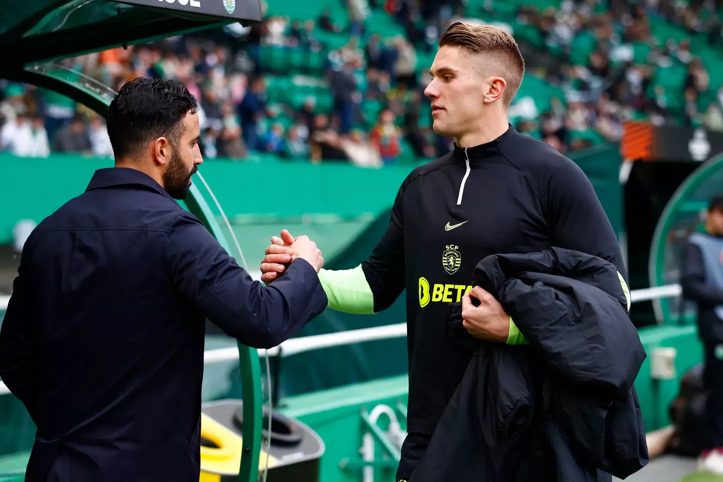 Ruben Amorim worked with Viktor Gyokeres at Sporting CP before his Manchester United appointment. Image: Getty