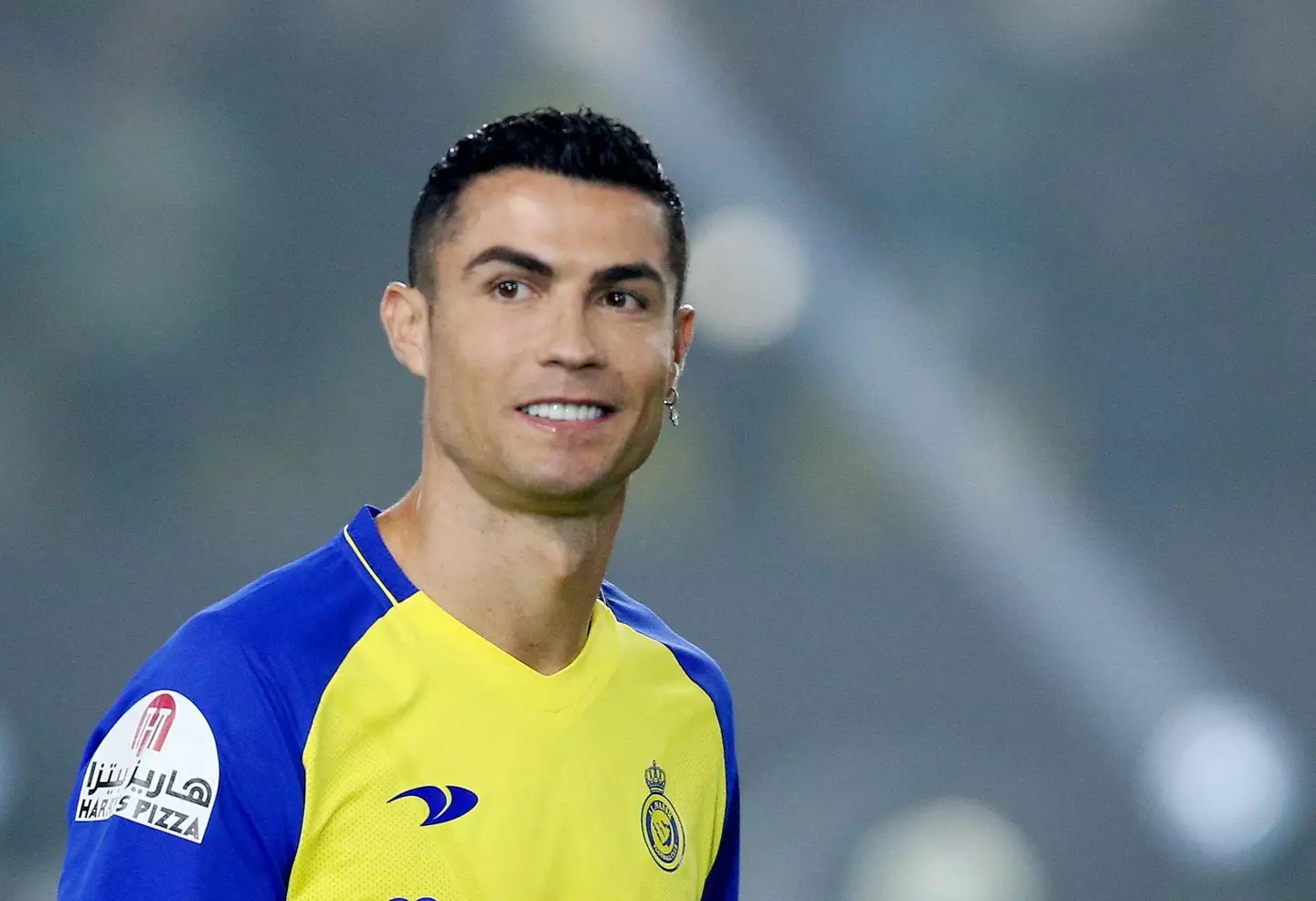 Cristiano Ronaldo in action for Al Nassr. Image: Alamy 