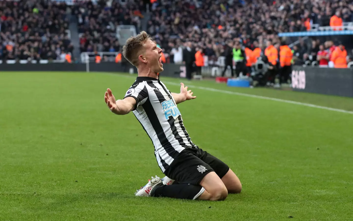 Matt Ritchie was the only goalscorer on that day. (Alamy)