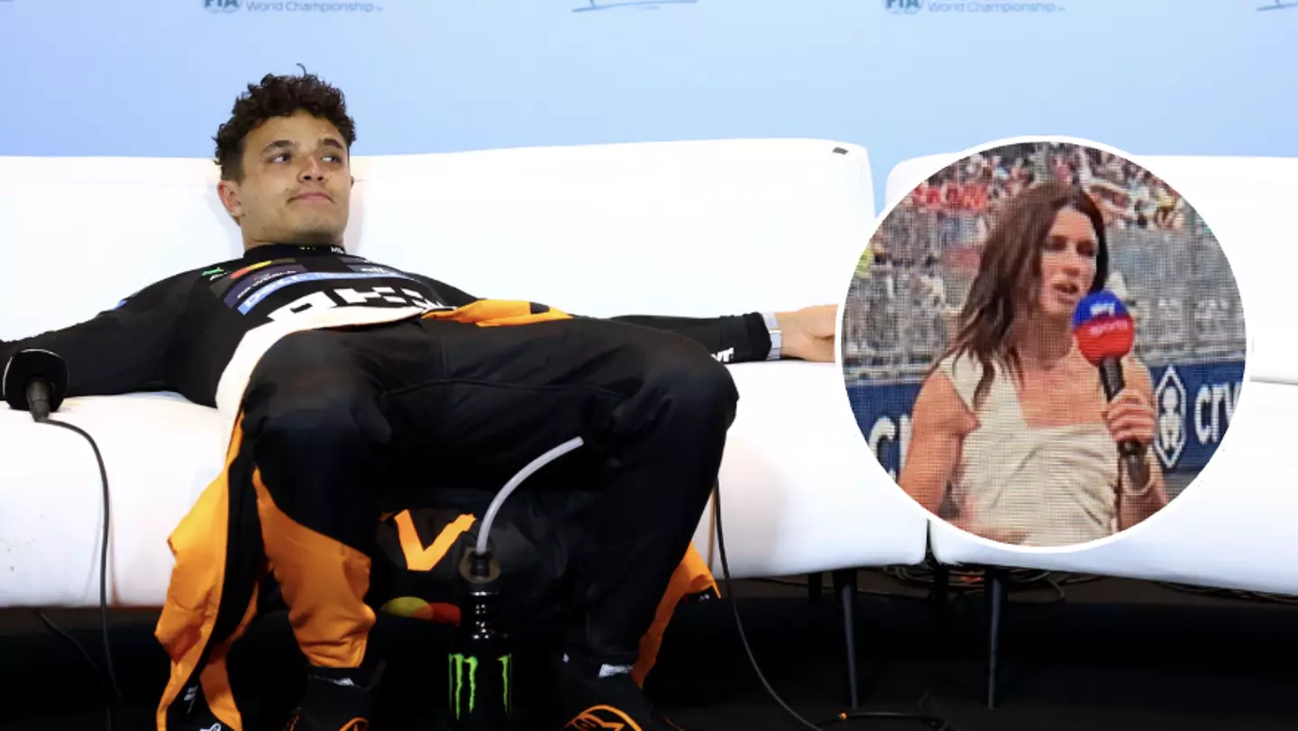 Sky F1 viewers slam pundit's 'embarrassing' comment about Lando Norris immediately after Miami GP