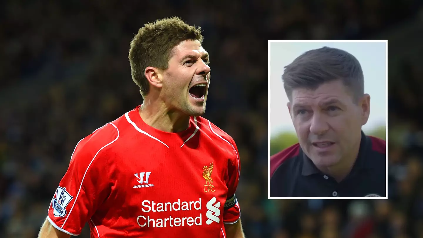 Steven Gerrard didn't hesitate when naming his two 'hardest' Liverpool teammates