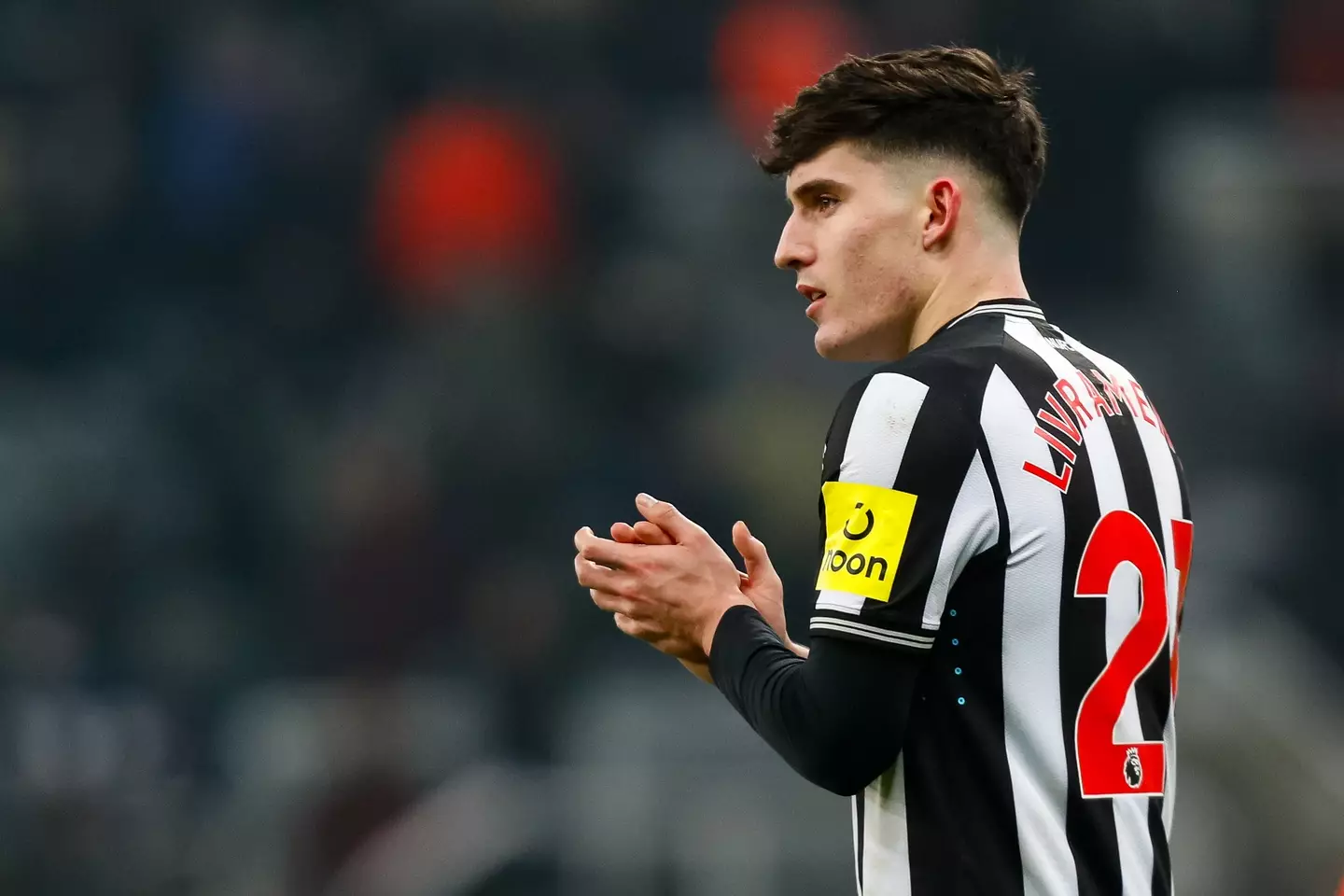 Newcastle defender Tino Livramento is in demand on the international stage. (