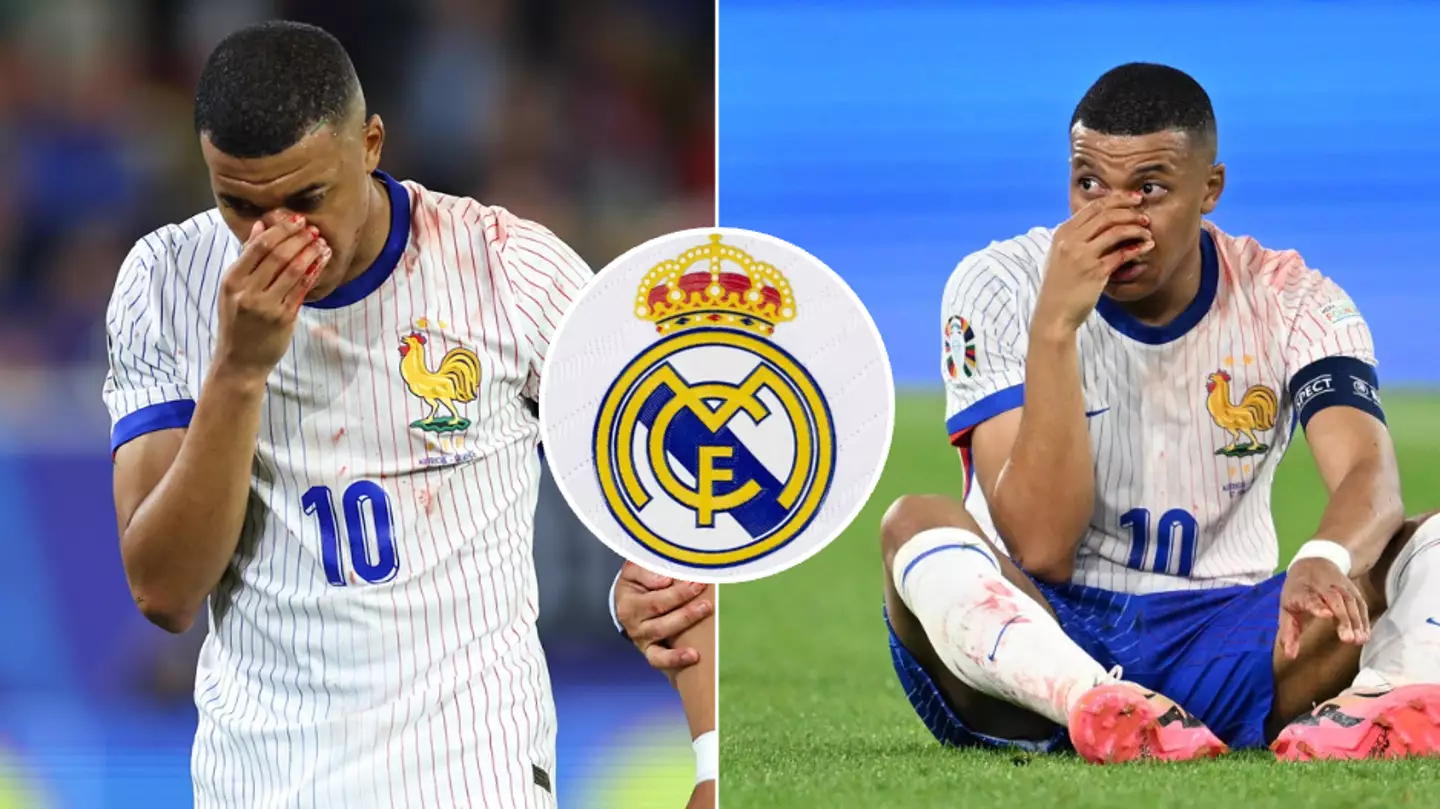 The bizarre reason why Real Madrid want to fast-track Kylian Mbappe's surgery for broken nose