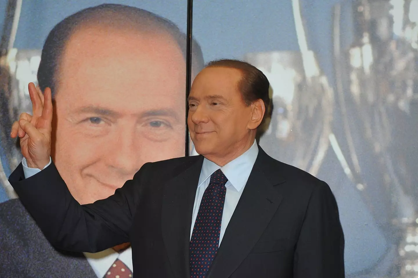 Silvio Berlusconi pictured in 2011 (