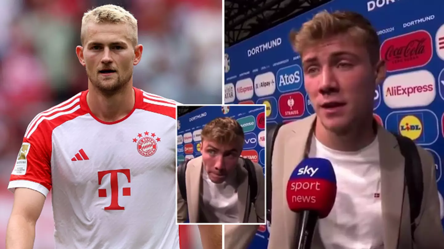 Rasmus Hojlund has made his feelings clear on Man Utd signing Matthijs De Ligt as club open talks