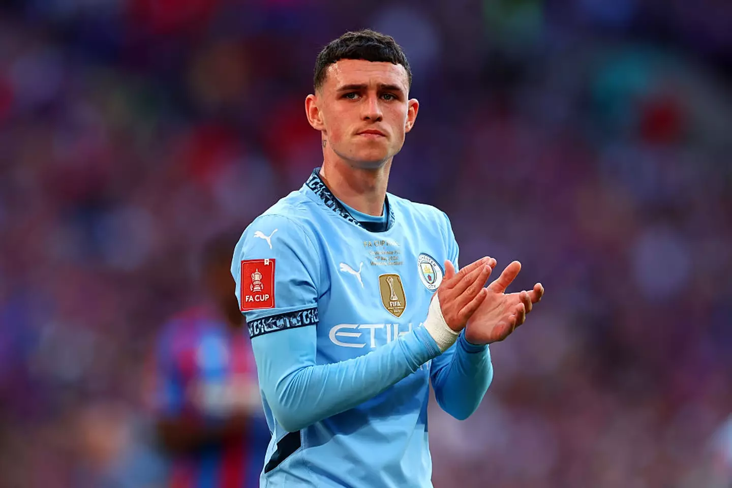 Man City star Phil Foden pictured (Image: Getty)